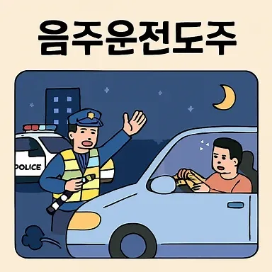 강남음주운전변호사에게 배우는 음주운전도주 대응법과 사례
